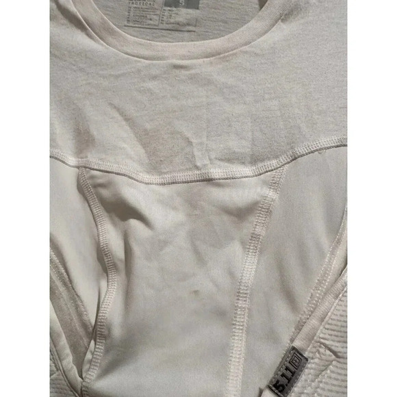 Conceal Carry Mens Undershirt Base Layer Shirt White Size Small New - Picture 3 of 9
